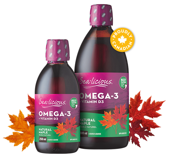 Sea-Licious Omega3 +D Maple 250ml
