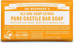 Dr. Bronner Pure-Castile Citrus Bar Soap 140G