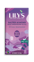 Lily's Milk Chocolate Style Salted Almond 85G