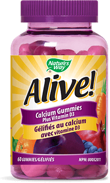 Nature's Way Alive! Calcium Gummies 60s