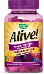 Nature's Way Alive! Calcium Gummies 60s