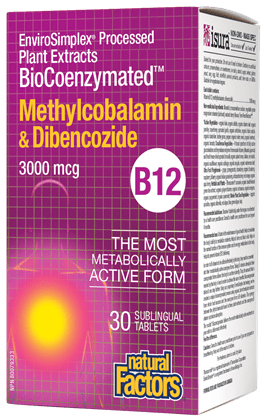 Natural Factors Methyldibencozibe 30T