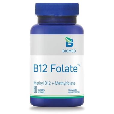 Bio Med B12 Folate 60 Lozenges