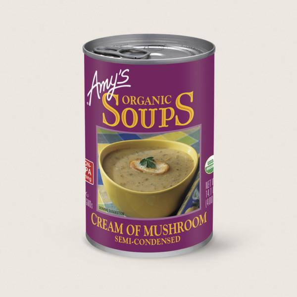 Amy's Organic Cream of Mushroom Soup 398ml