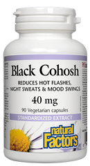 Natural Factors Black Cohosh Standardized Extract 40Mg
