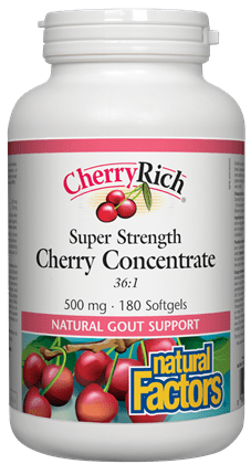 Natural Factors Cherry Concentrate 180SG