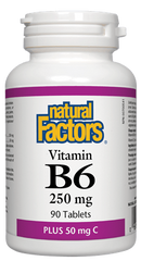 Natural Factors Vitamin B6  250 mg