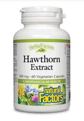 Natural Factors Hawthorn Extract 300 mg 60 Capsules