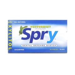 Spry Peppermint Gum 10 Count