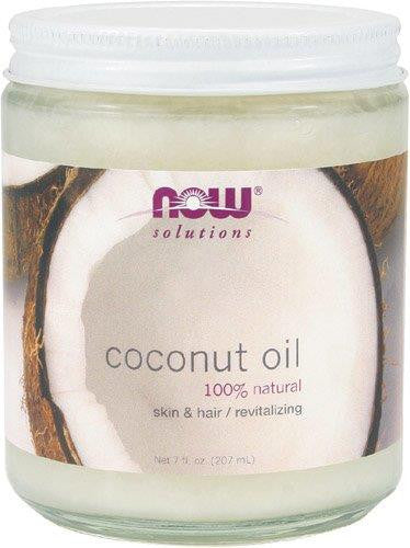 NOW COCONUT OIL 100% NATURAL 207ML