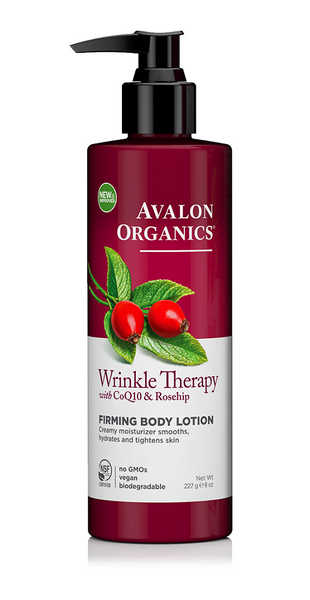 Avalon Organics Wrinkle Therapy Co Q10 & Rosehip Body Lotion 227g