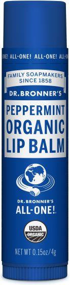 Dr. Bronner Organic Lip Balm Peppermint 4g