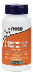 NOW L-Methionine 500mg 100caps