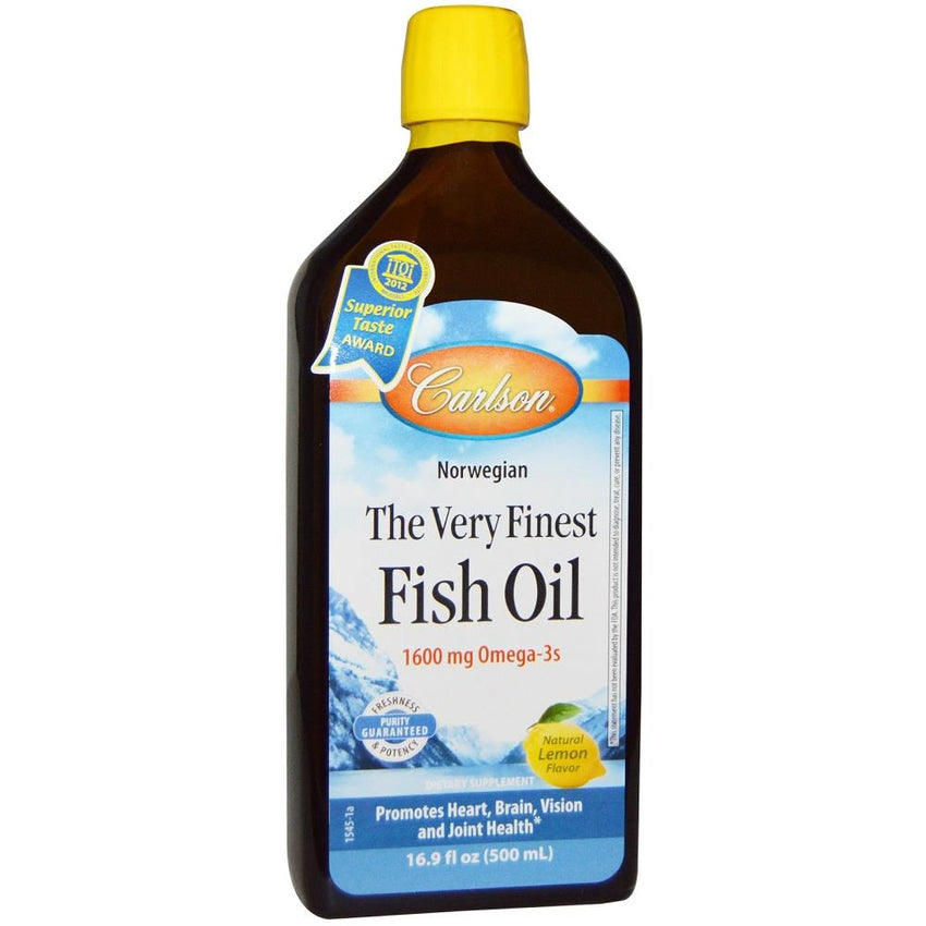Carlson Fish Oil Lemon Flavoured 500ml