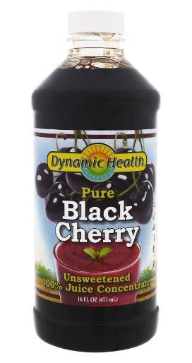 Dynamic Health Laboratories Pure Black Cherry Juice Unsweetened 473ml