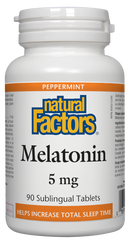 Natural Factors Melatonin 5Mg 90Tab