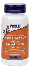 NOW Alpha Lipoic Acid 600MG 60Caps