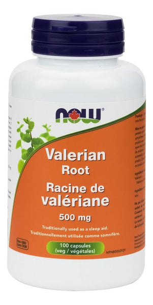 NOW Valerian Root 500mg 100caps