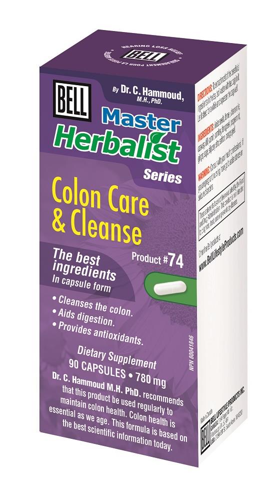 BELL Colon Care & Cleanse 780mg 90caps
