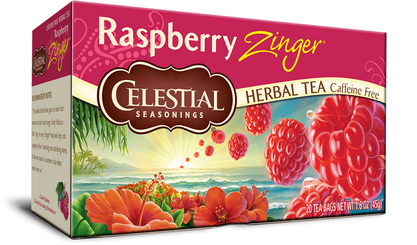 Celestial Seasonings Raspberry Zinger 20 Tea Bags