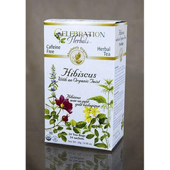 Celebration Herbals Hibiscus with an Organic Twist Tea 24 Bags
