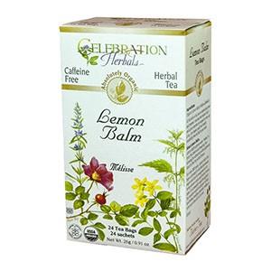 Celebration Herbals Lemon Balm Herb  Tea 24 Bags