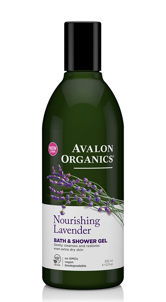 Avalon Organics Nourishing Lavender Bath & Shower 355ml