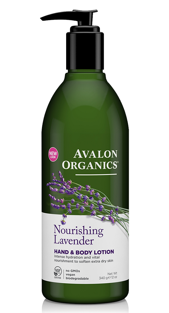 Avalon Organics Nourishing Lavender Hand & Body Lotion 907g