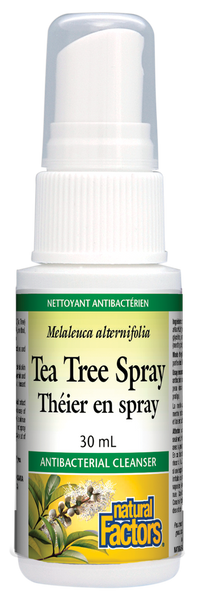 NATURAL FACTORS TEA TREE SPRAY 30ML