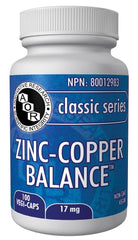 A.O.R Zinc-Copper Balance 17mg 100Vcaps