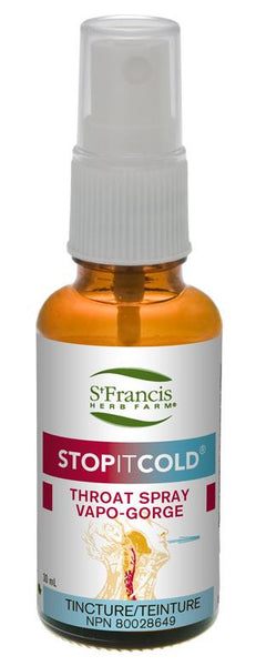 St. Francis Stop-It-Cold Throat Spray 30ml
