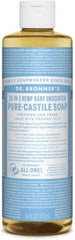 Dr. Bronner Pure-Castile Liquid Soap Baby Unscented 473ml