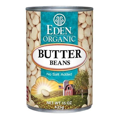 Eden Organic Butter Beans 398ML