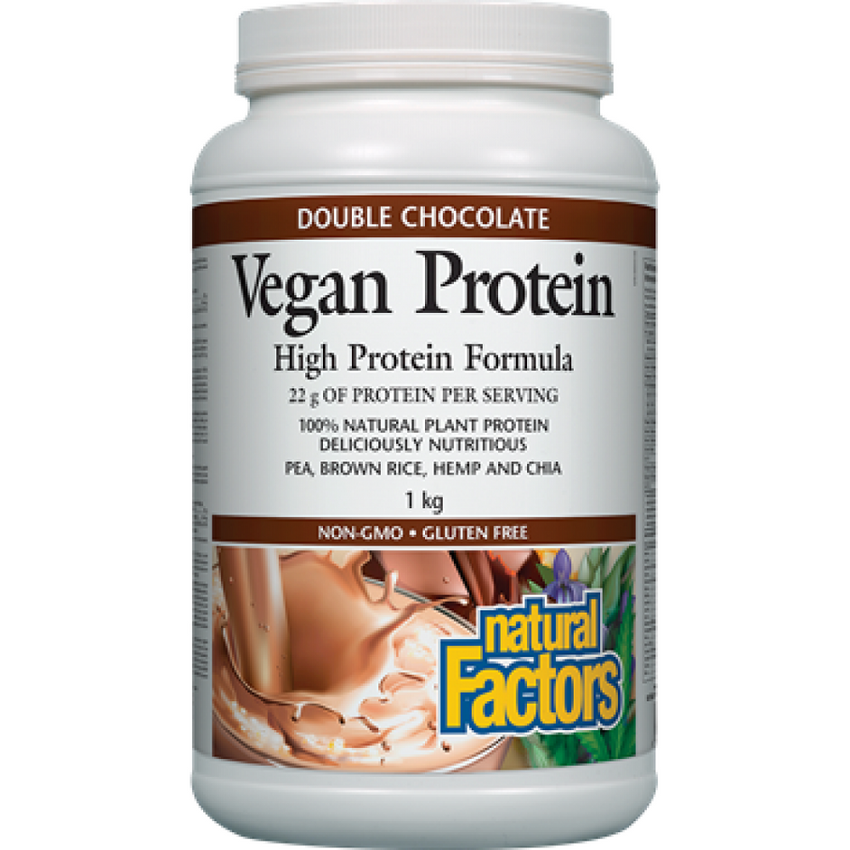 Natural Factors Vegan Protein Chocolate 1kg
