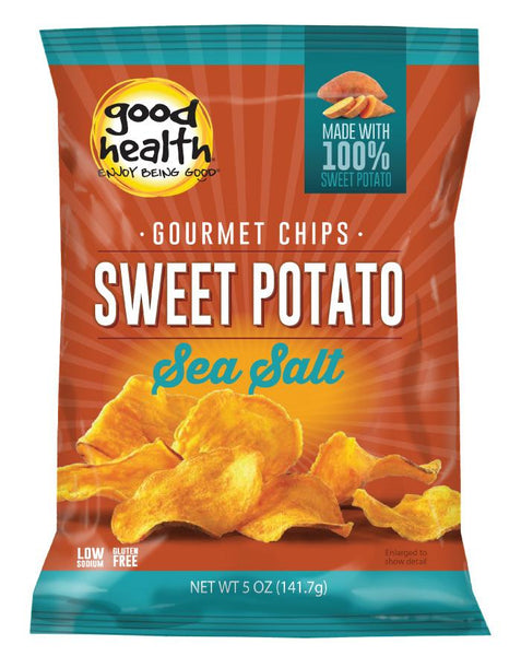 Good Health Sweet Potato Kettle Chips Sea Salt 142G