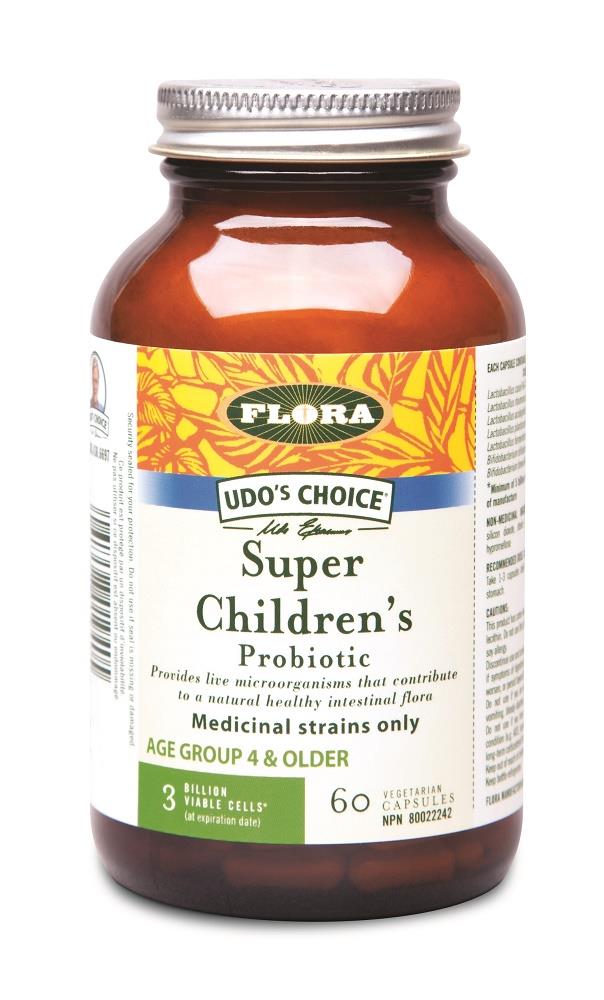 Flora Super Children's Probiotic 60Vcaps