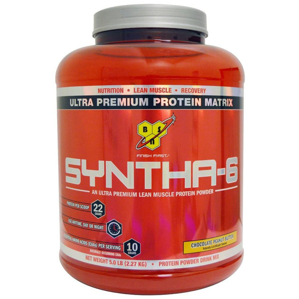 BSN Syntha-6 Whey Protein Matrix Chocolate Peanut Butter 5lbs