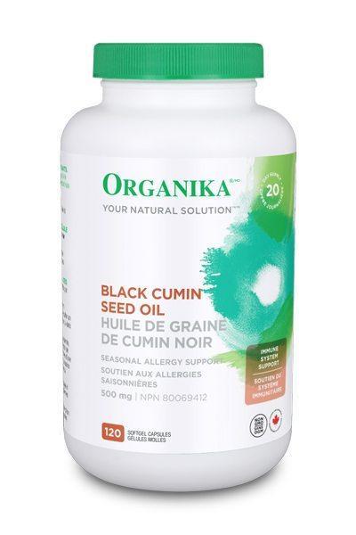 Organika Black Cumin Seed Oil 500Mg 120Caps