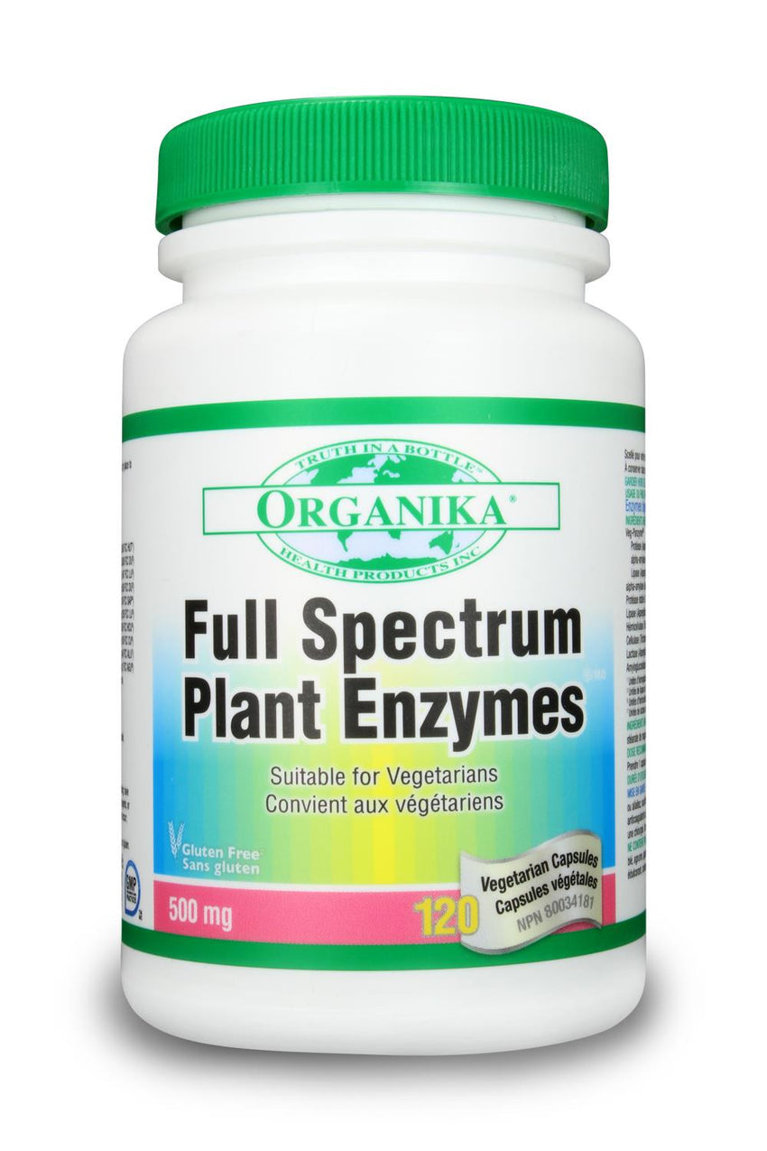 Organika Full Spectrum Plant Enzymes 120Caps