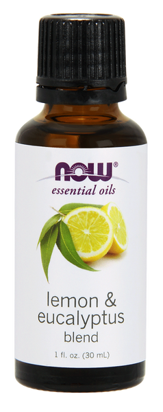 NOW Lemon & Eucalyptus Essential Oil Blend 30ml
